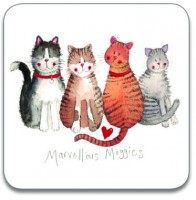 Marvellous Moggies Coaster Marvellous Moggies Coaster