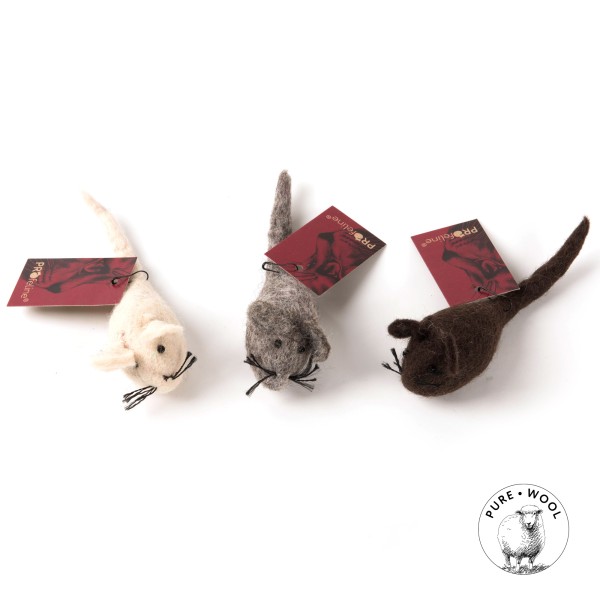 Profeline Felted Wool Mouse