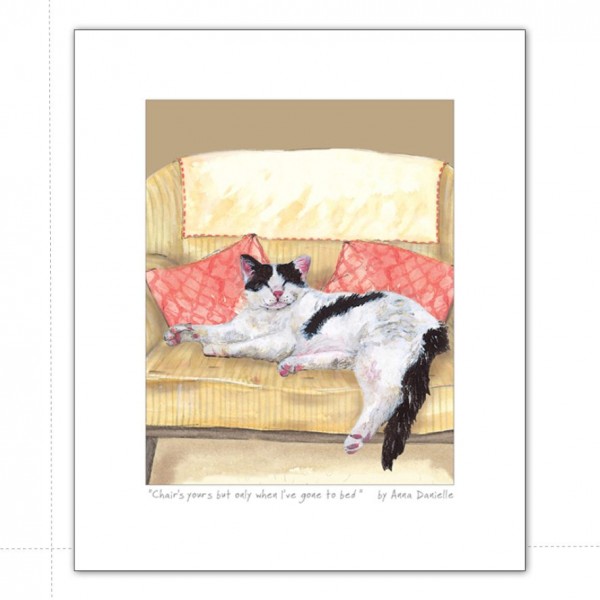 TLDL Art Print Chairbed