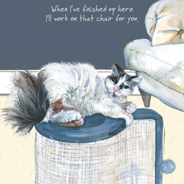 TLDL Dolly the Mini Cat Blank Card