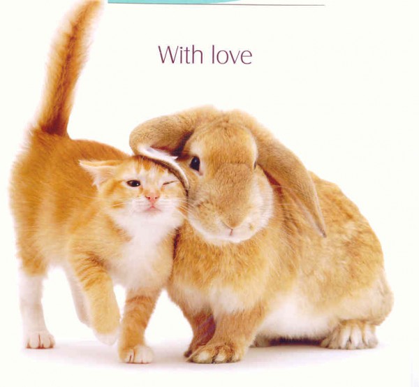 Klappkarte With love