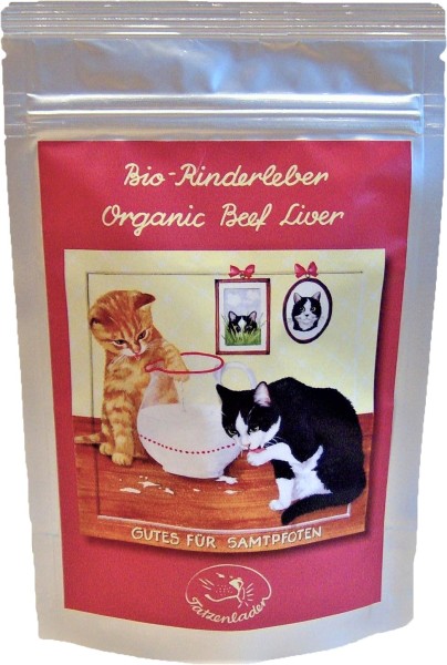 Tatzenladen Organic beef liver powder, 100 g DE-ÖKO-003