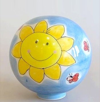 Gartenkugel Sonne
