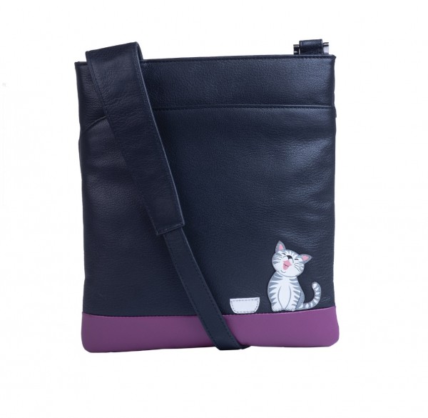 Schultertasche Ziggy schwarz