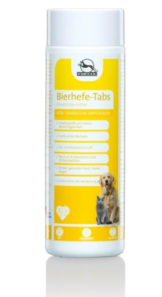 Fortan Brewer's Yeast Tabs, 400 g (500 Tbl.)