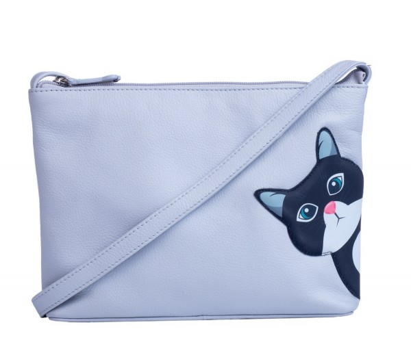 Midi Cross Body Bag Cleo grey