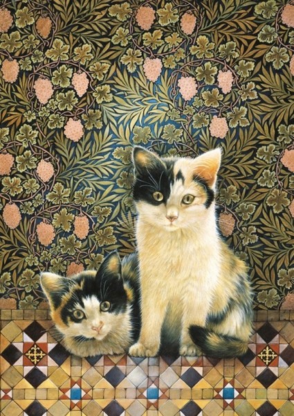 Blank Card Dana's cats