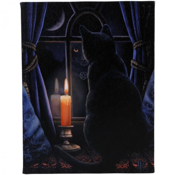 Canvas Art 19 x 25 cm Midnight Vigil