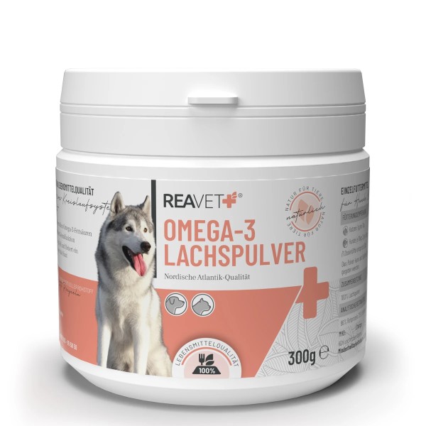 Reavet Omega-3 Lachspulver, 300g