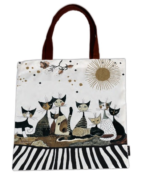 Rosina Wachtmeister Art Shopping Bag Sepia