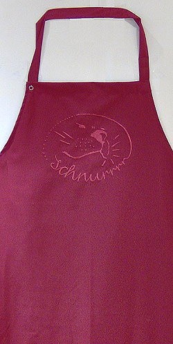 Schnurrrr Apron Bordeaux