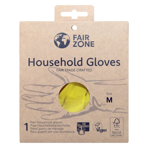 Fair Zone Haushaltshandschuhe Gr. M, 1 Paar