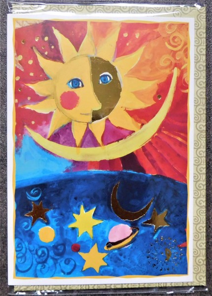 Rosina Wachtmeister Card plus Envelope Sonne